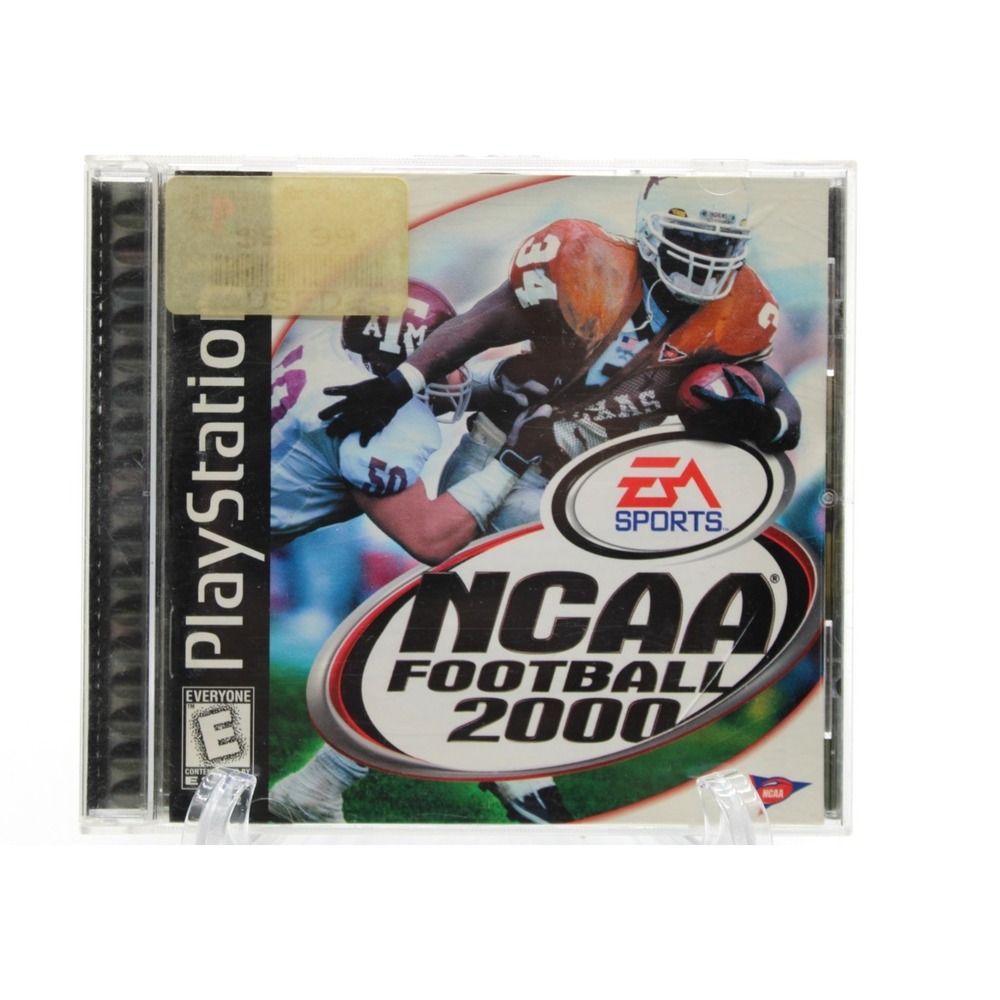 PS1 NCAA Football 2000 (PlayStation 1) CIB COMPLETE w/ Manual + Reg Card - Picture 2 of 10